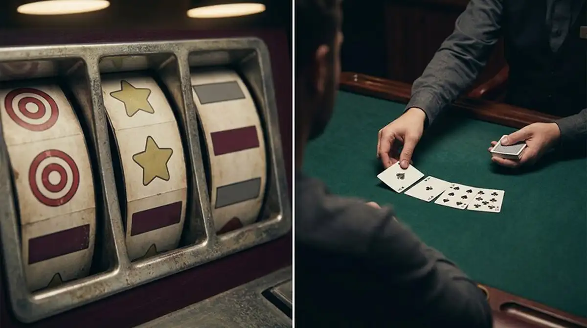 Spilbibliotek på casino uden ROFUS med slots og live casino